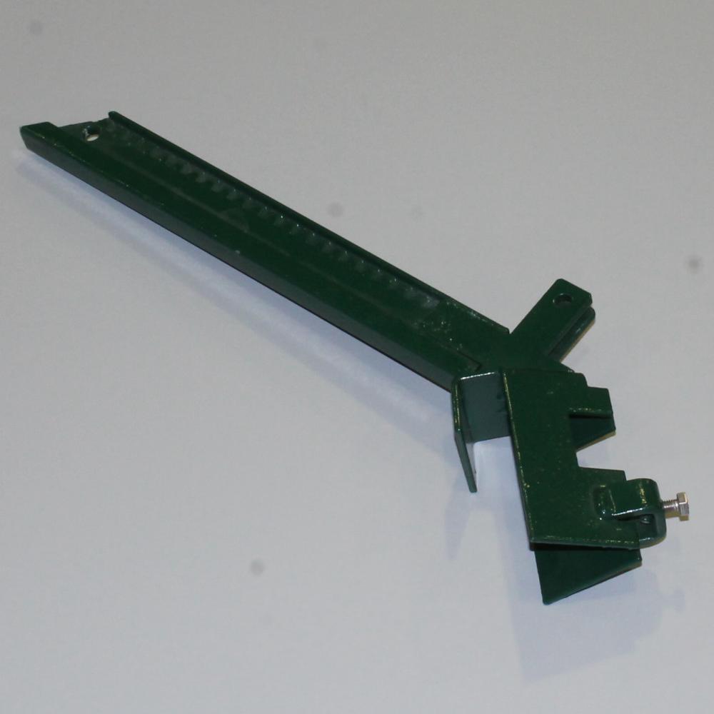elkosta Stacheldrahthalter DP72 280 mm grün Mitte - Innen
