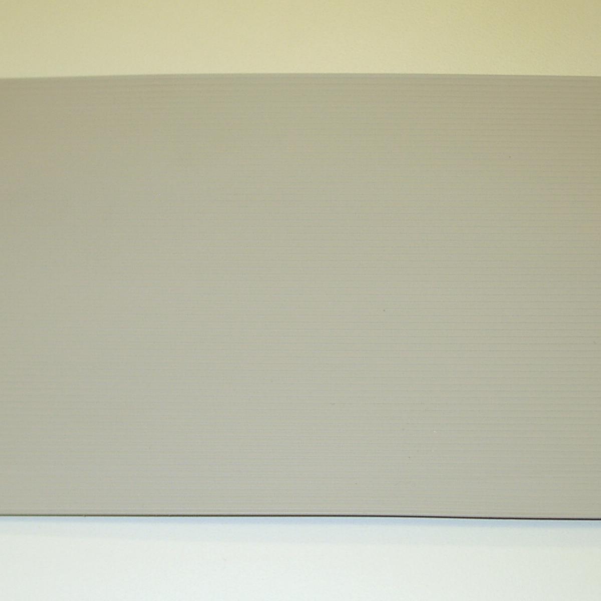 Der stabile Sichtschutzstreifen 190 x 2550 mm, Steingrau