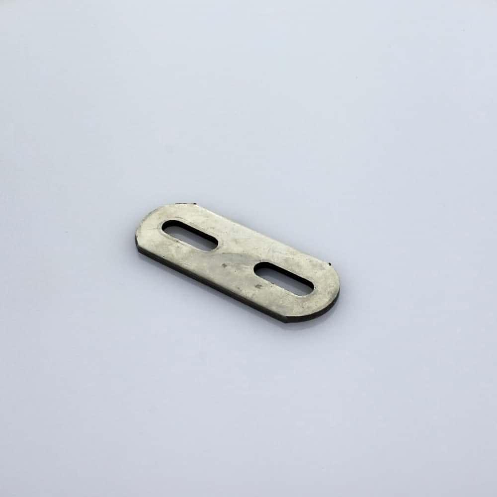 Breite 48 mm - Gegenplatte für U-Bügel für Gewinde M6 Edelstahl