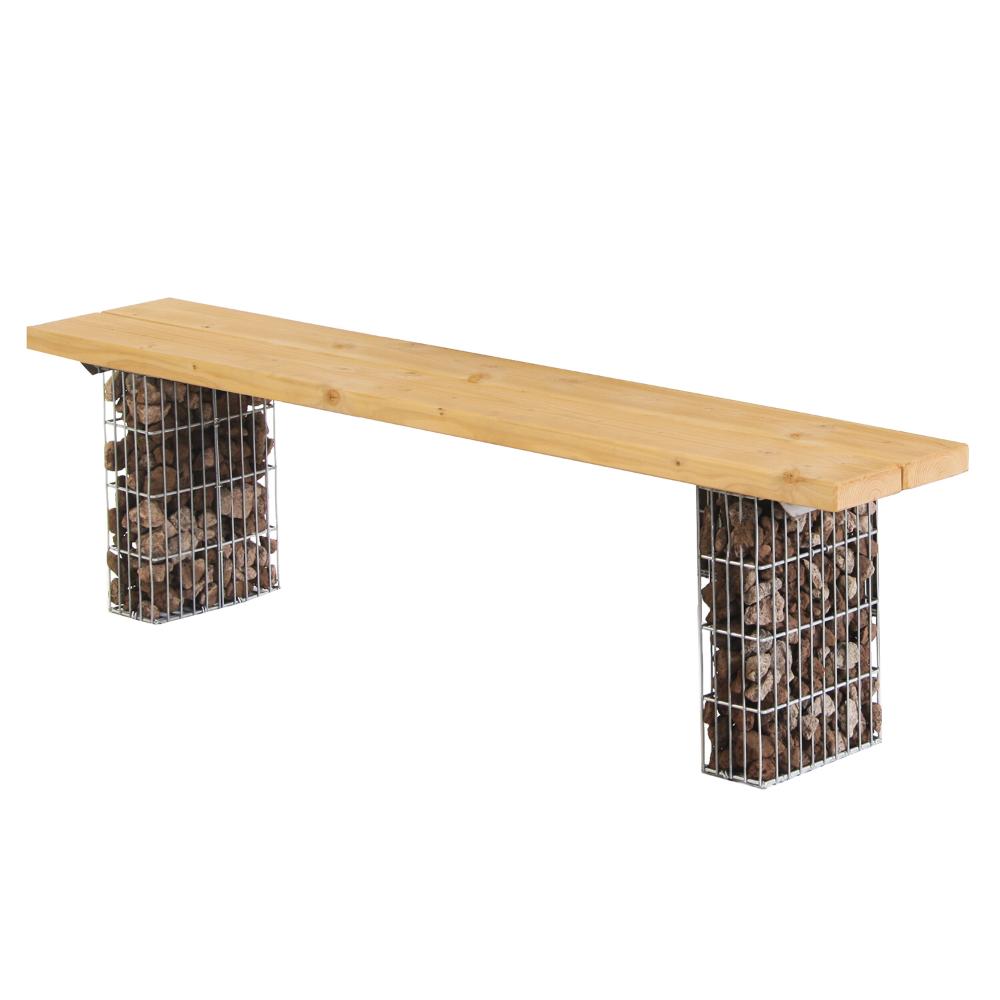 Gabionenbank unico 1650 x 440 x 280 mm