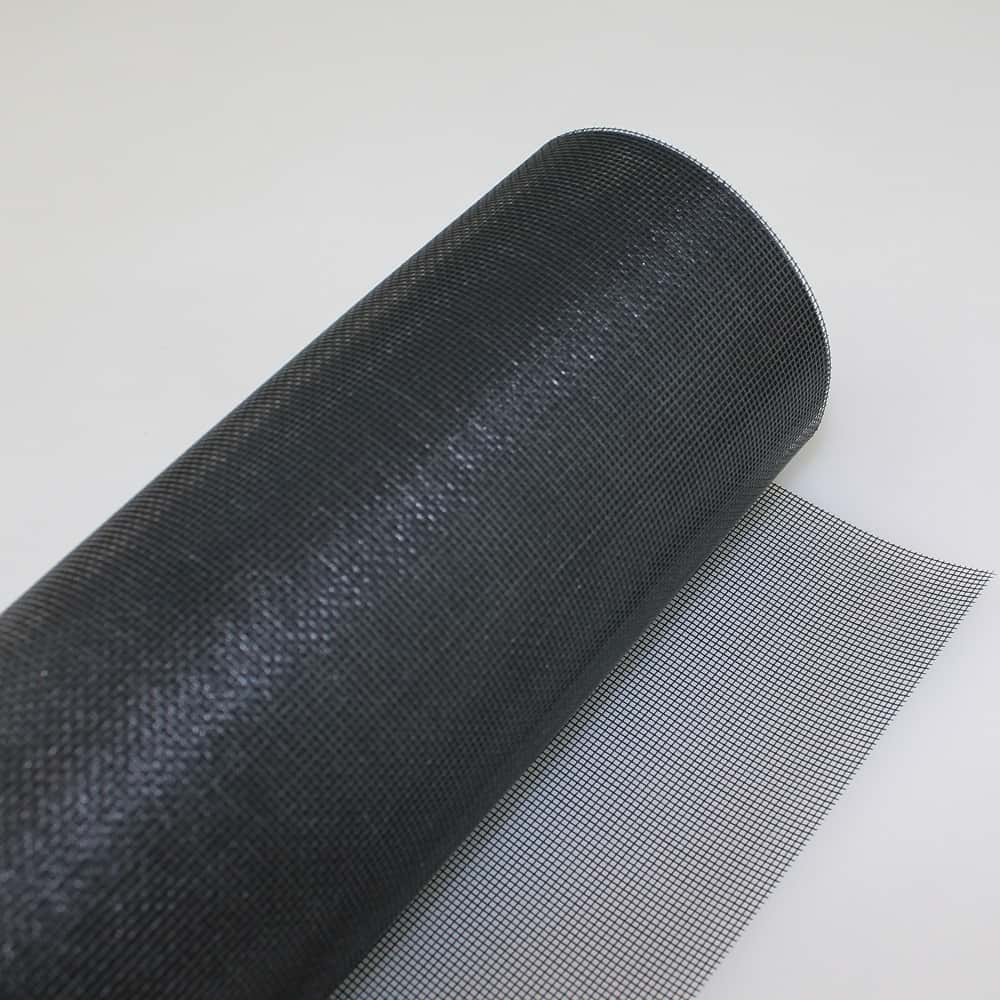 Fliegengitter 1400 mm, Fiberglas in schwarz, Zuschnitt