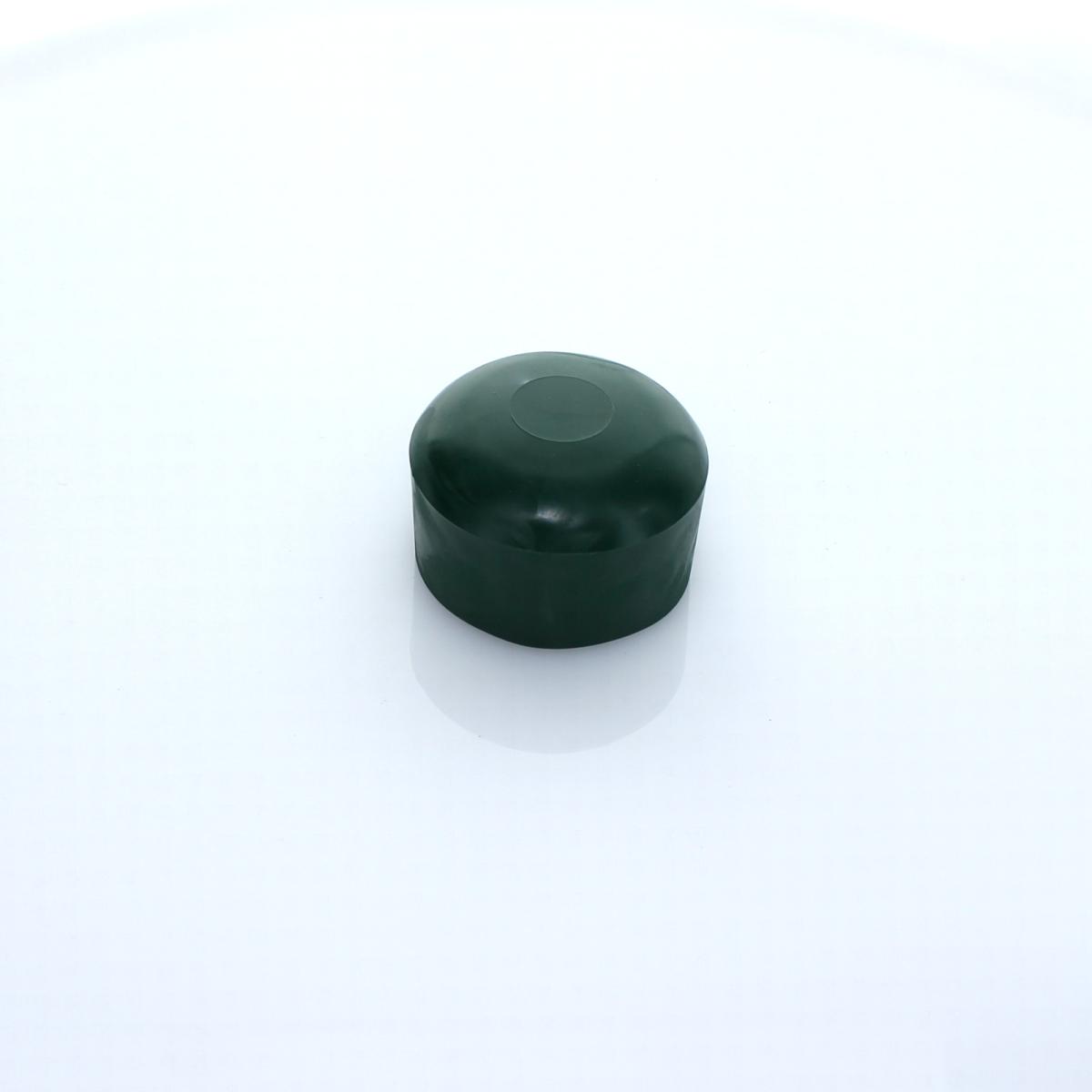 Abdeckkappe grün Ø 48 mm Kunststoff