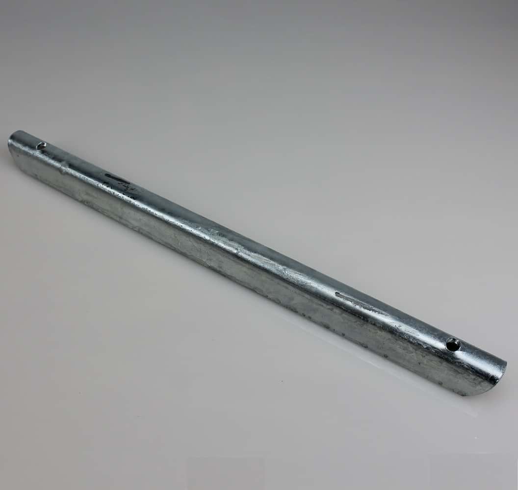 34 mm Pfostenverlängerung um einen Maschendrahtzaun zu erhöhen