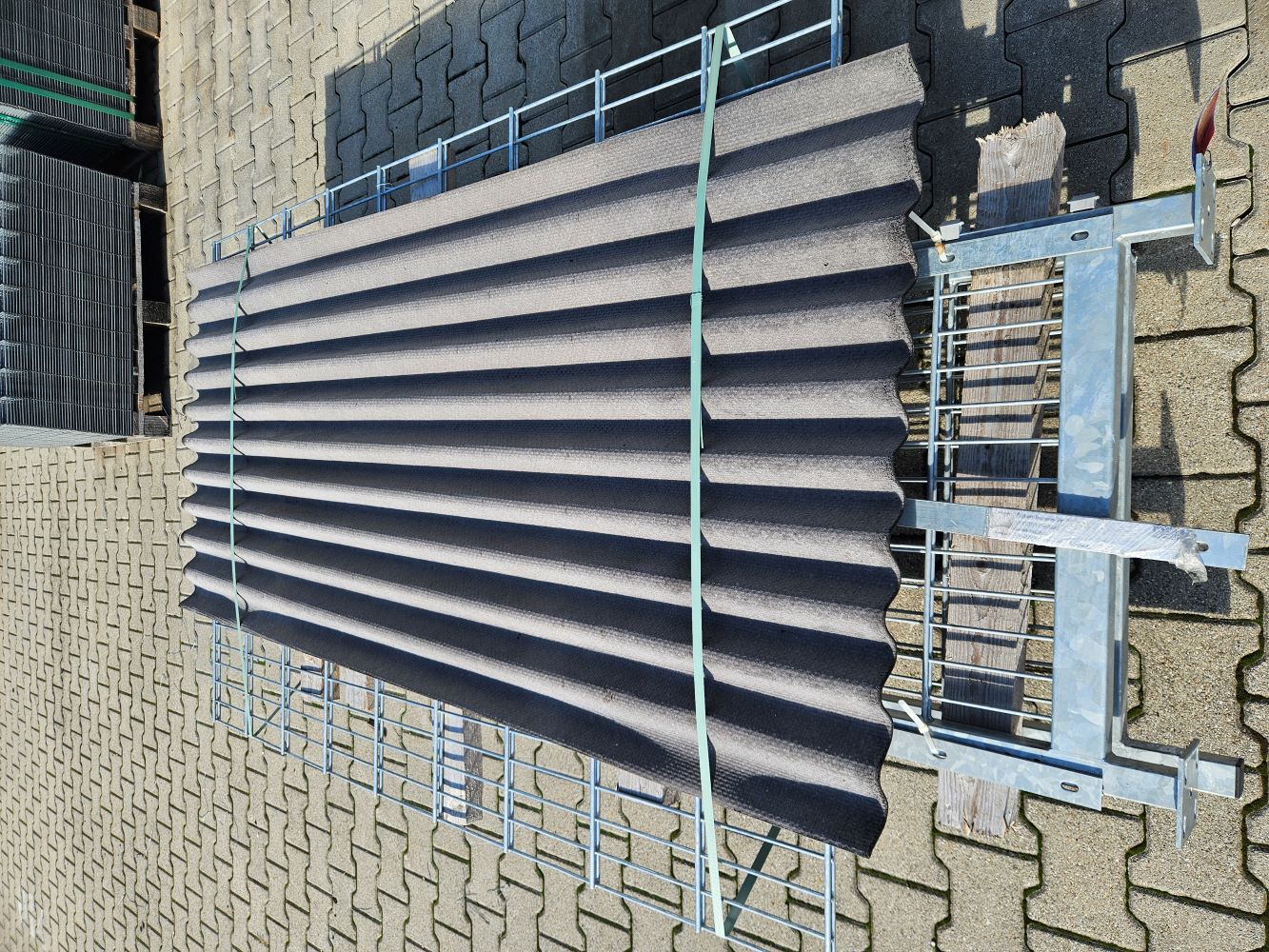 Brennholzunterstand B-WARE 1260 x 1800 x 700 mm Grundelement 