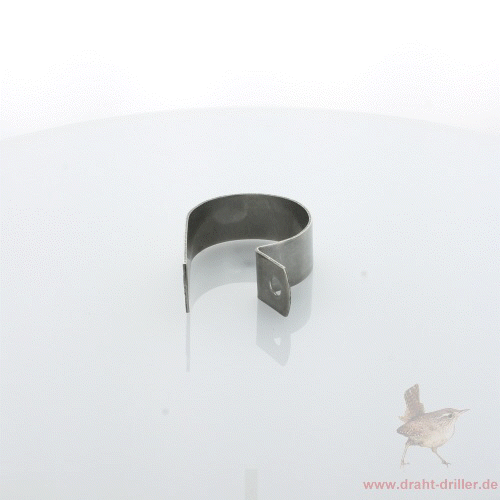 Schelle Ø 048 mm Edelstahl einseitig