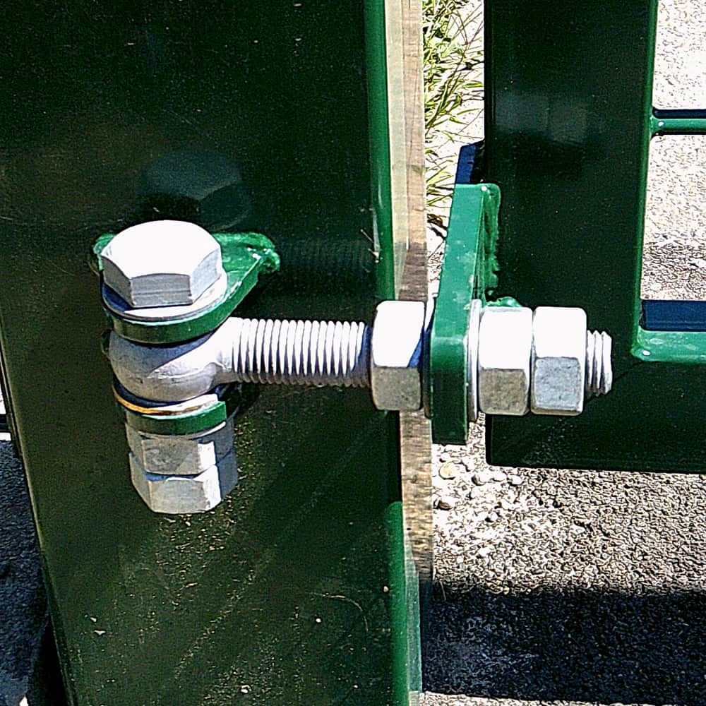Tor 1-flgl. 1500x2400 mm grün, IT Vario