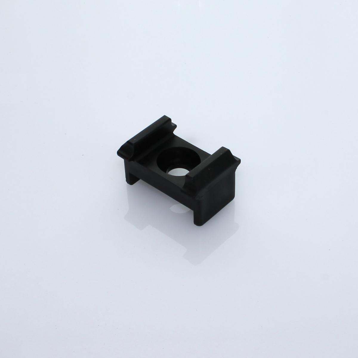 Geräuschdämmer für Pfosten schwarz 40 mm