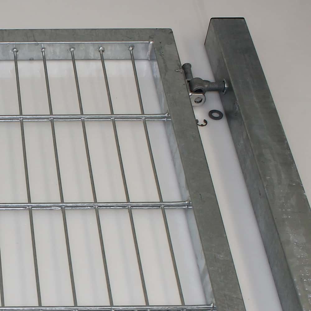 Drehflügeltor 1,00 x 2,00 m EGIDIA Metall verzinkt