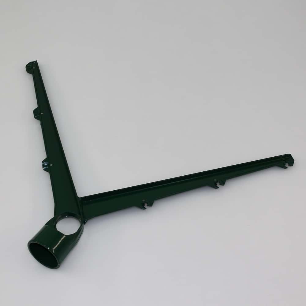 Stacheldrahtabweiser für Ø 060 mm Typ Y-Halter grün