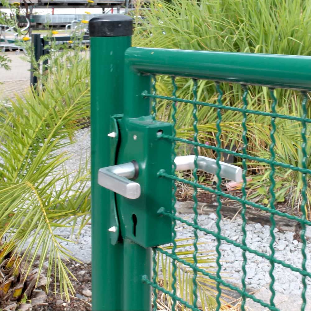 Gartentor 1500 x 2000 mm RAL 6005 moosgrün