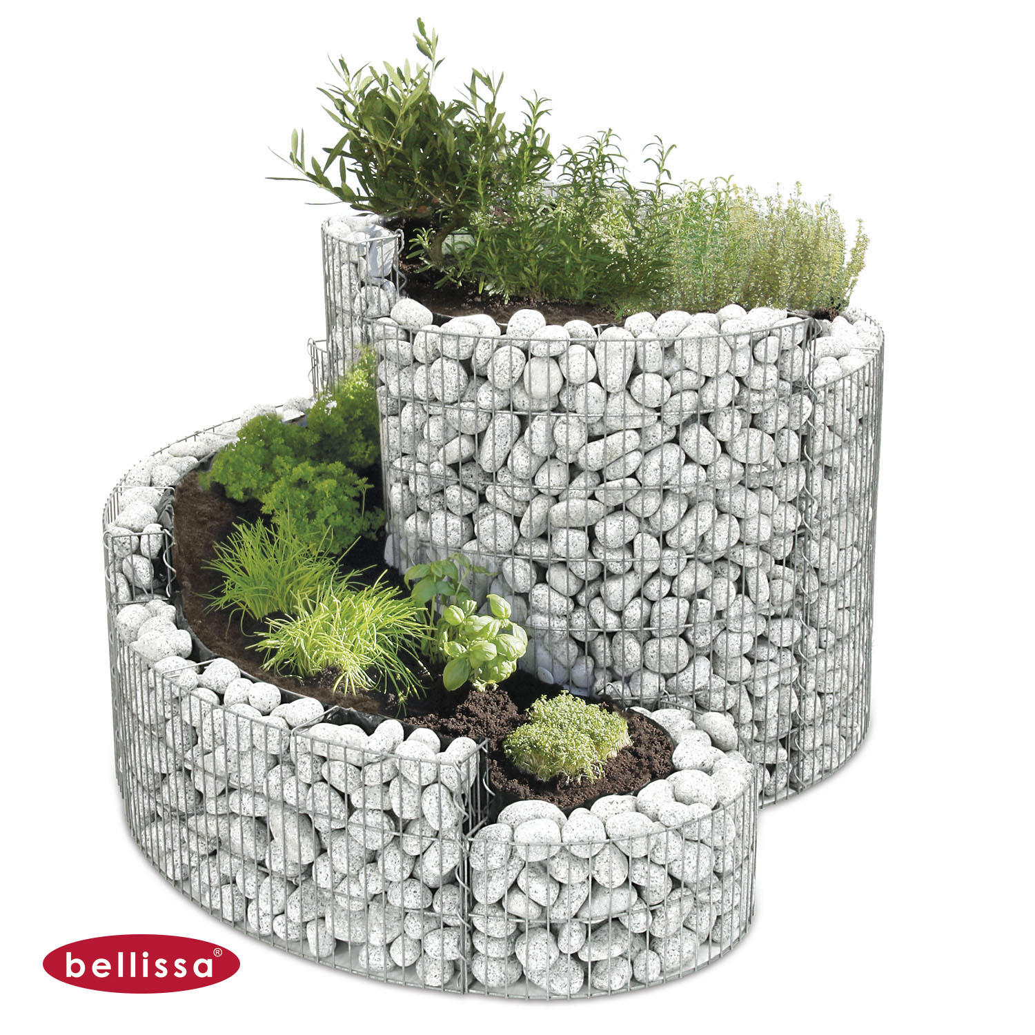 4501_002_GK_Kraeuterspirale_bellissa_HAAS_GmbH56fba30c8ce5e Kräuterspirale Gabione 1400 x 1100 mm