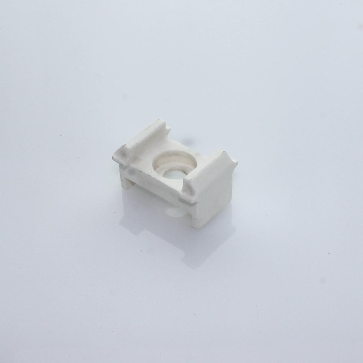 Geräuschdämmer für Pfosten weiß 40 mm