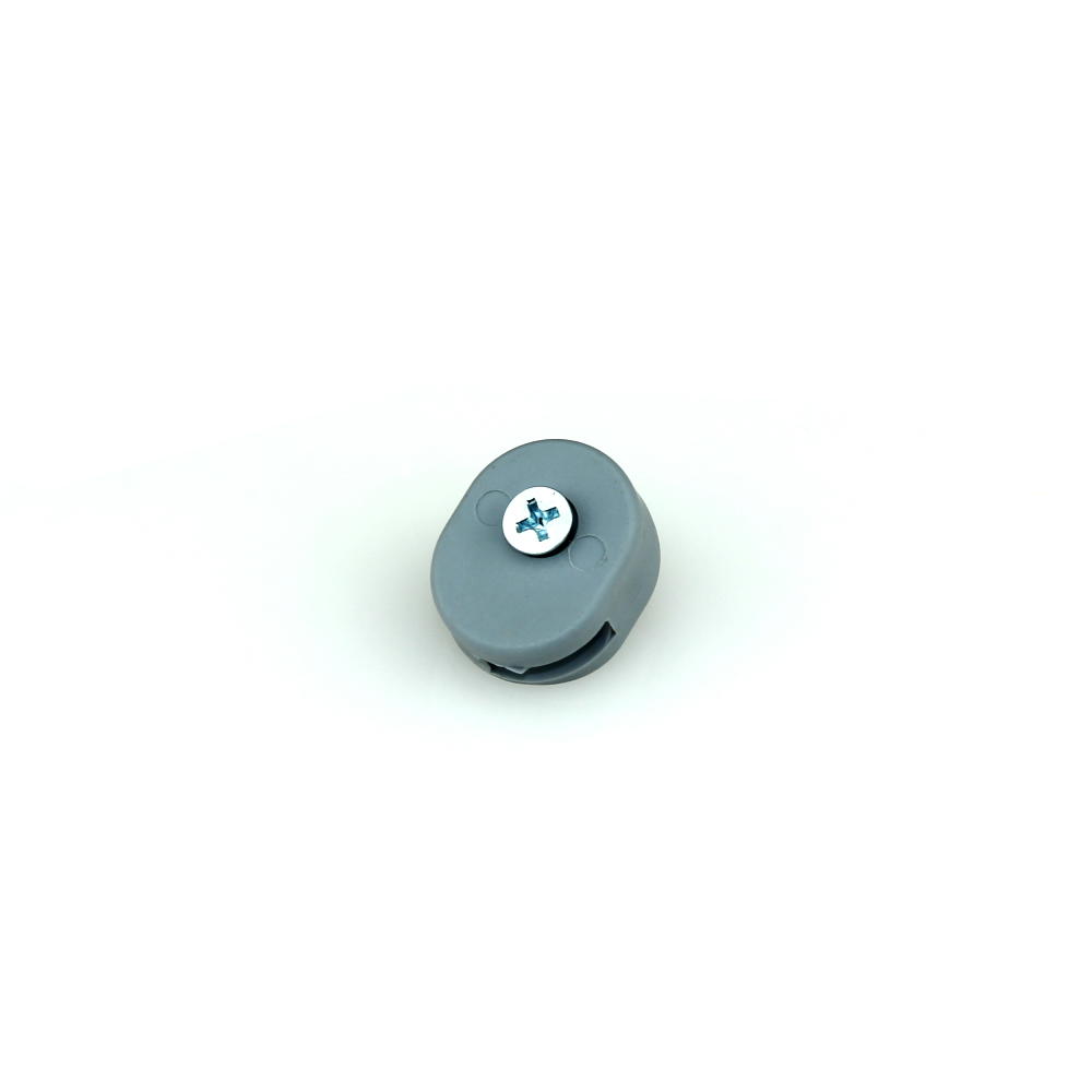 Spanndrahthalter DR25 grau + Schraube