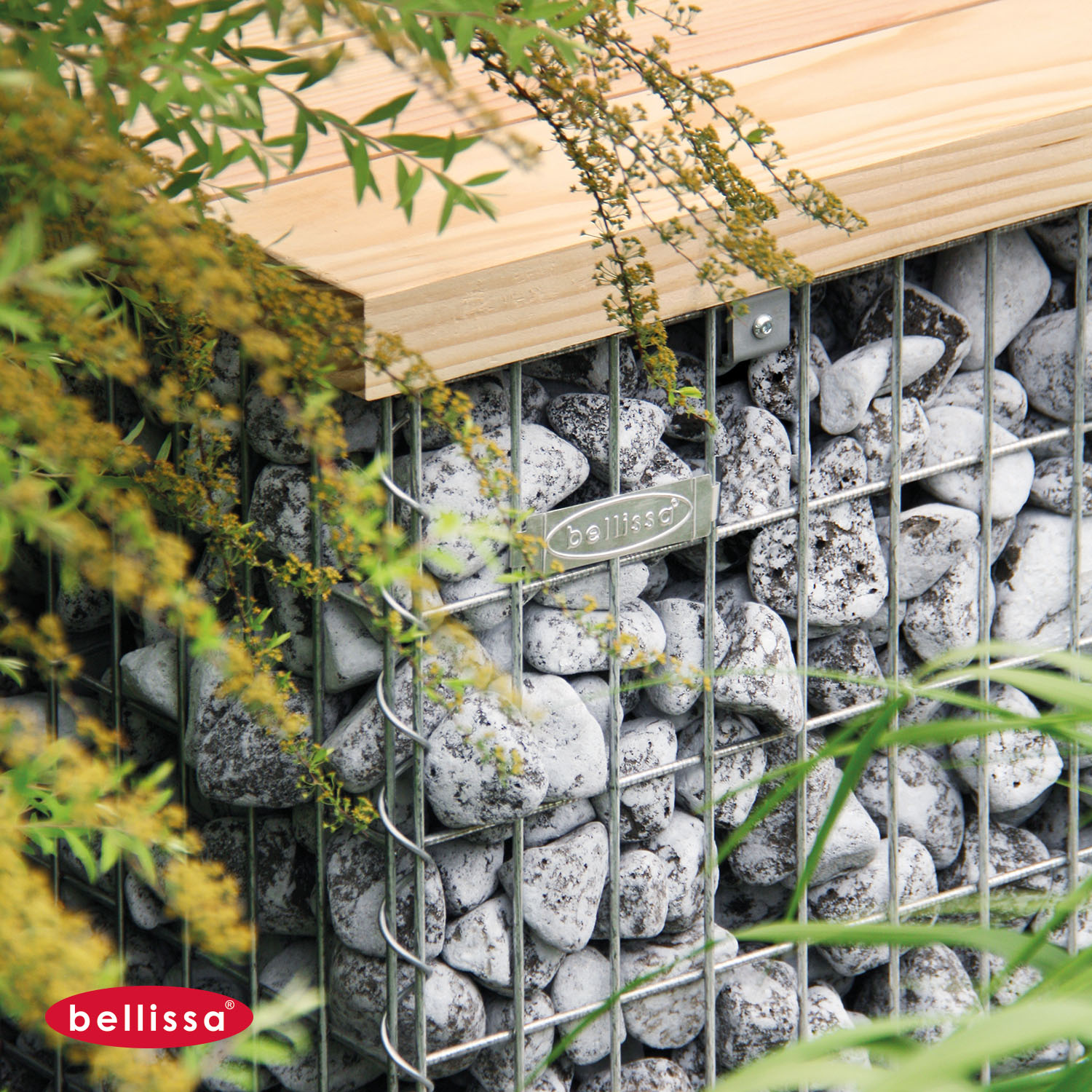 Gabionenbank 1550 x 540 x 550 mm