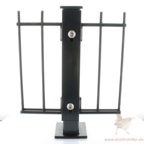 Gitterzaun 1630 mm *8+6+8* Pfostentyp I Anthrazit RAL 7016