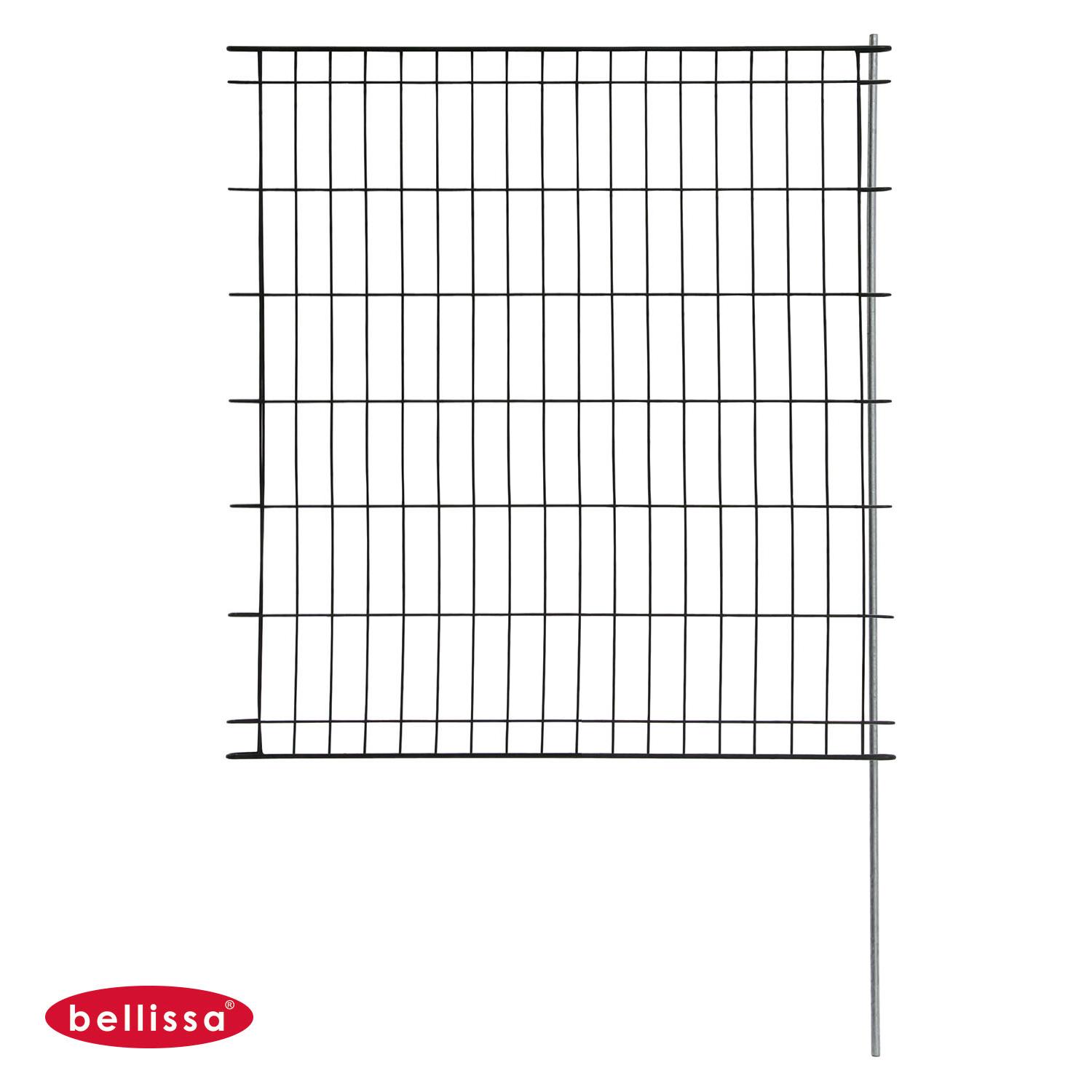 Steckzaun Glatt 760 x 800 mm grün