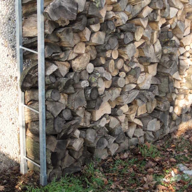Brennholz-Ständer 1500 x 800 mm verzinkt