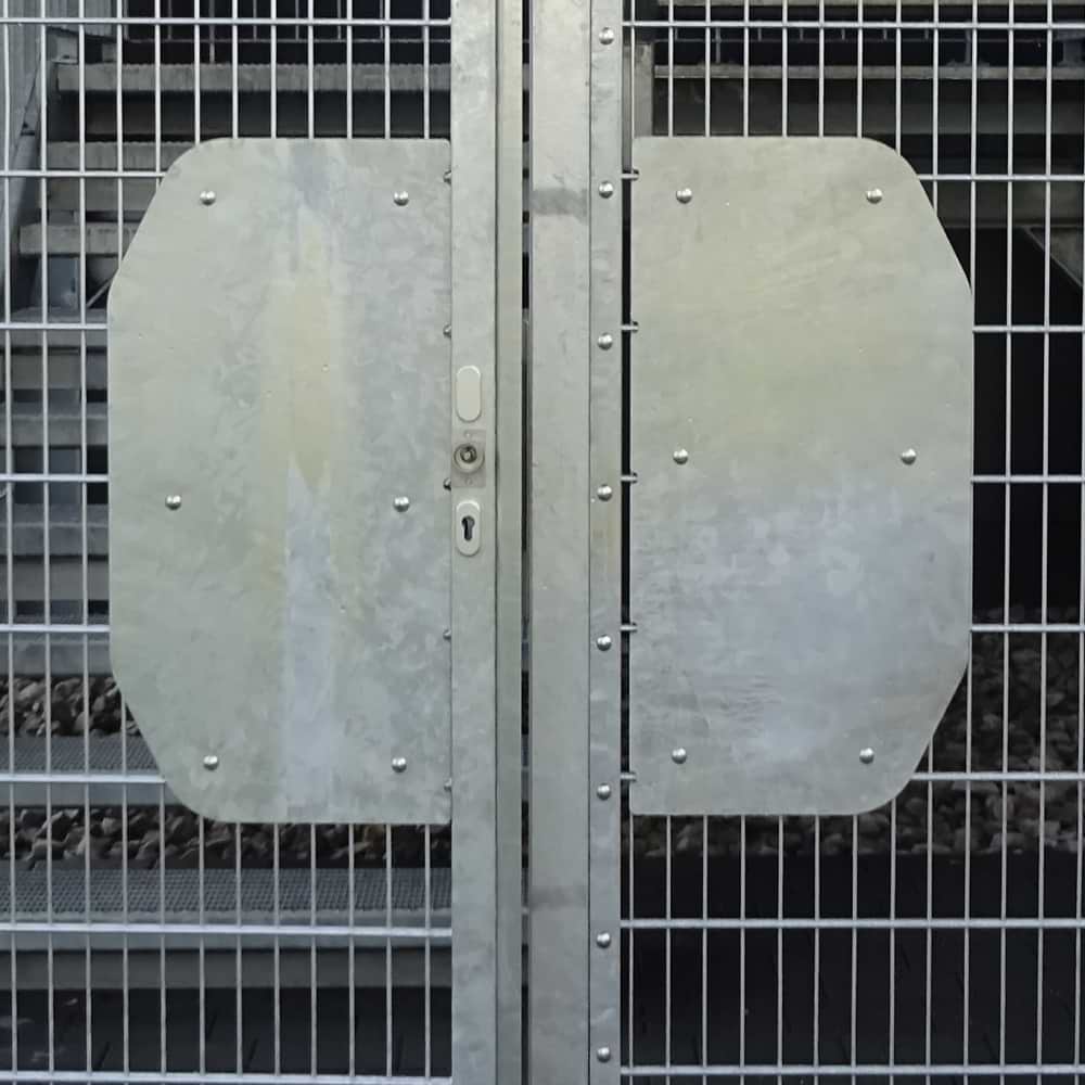 Zulage Durchgreifschutz für Tore Vario