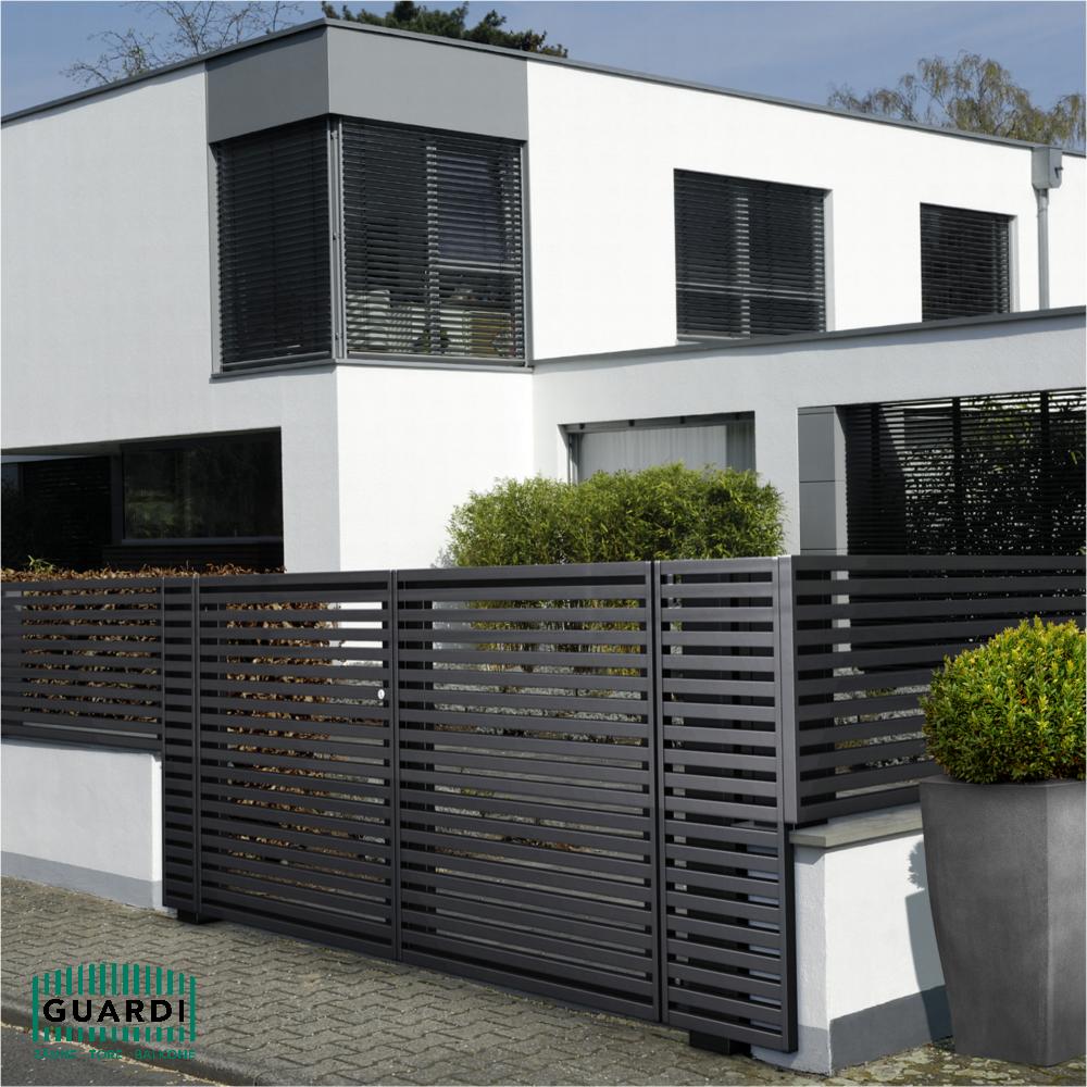 Designzaun Aluminium LINEA