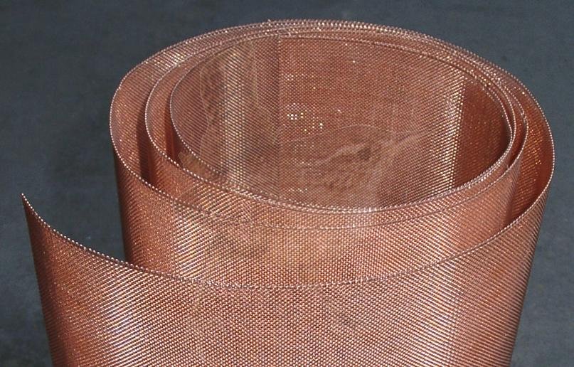 Fliegengitter 1200 mm, Kupfer, Rolle á 25,00 lfm