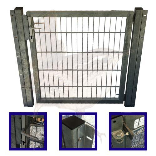 Gartentor 1-flgl. 1500x0600 mm verzinkt, LGT Vario