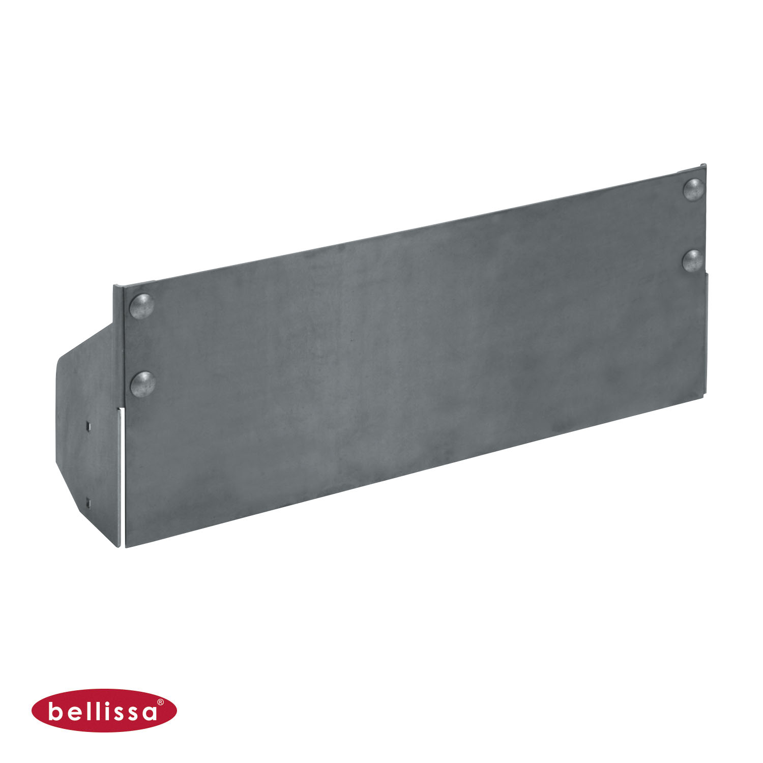 Treppenstufe Scala Corten-Stahl - 1020 mm gerade Endstufe