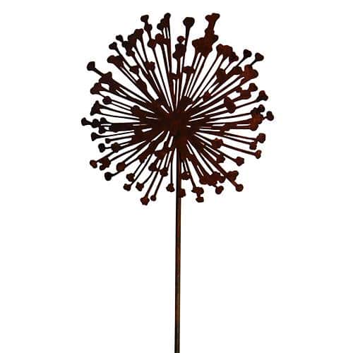 Rost Gartenstab Blume Allium 200 mm + Stab