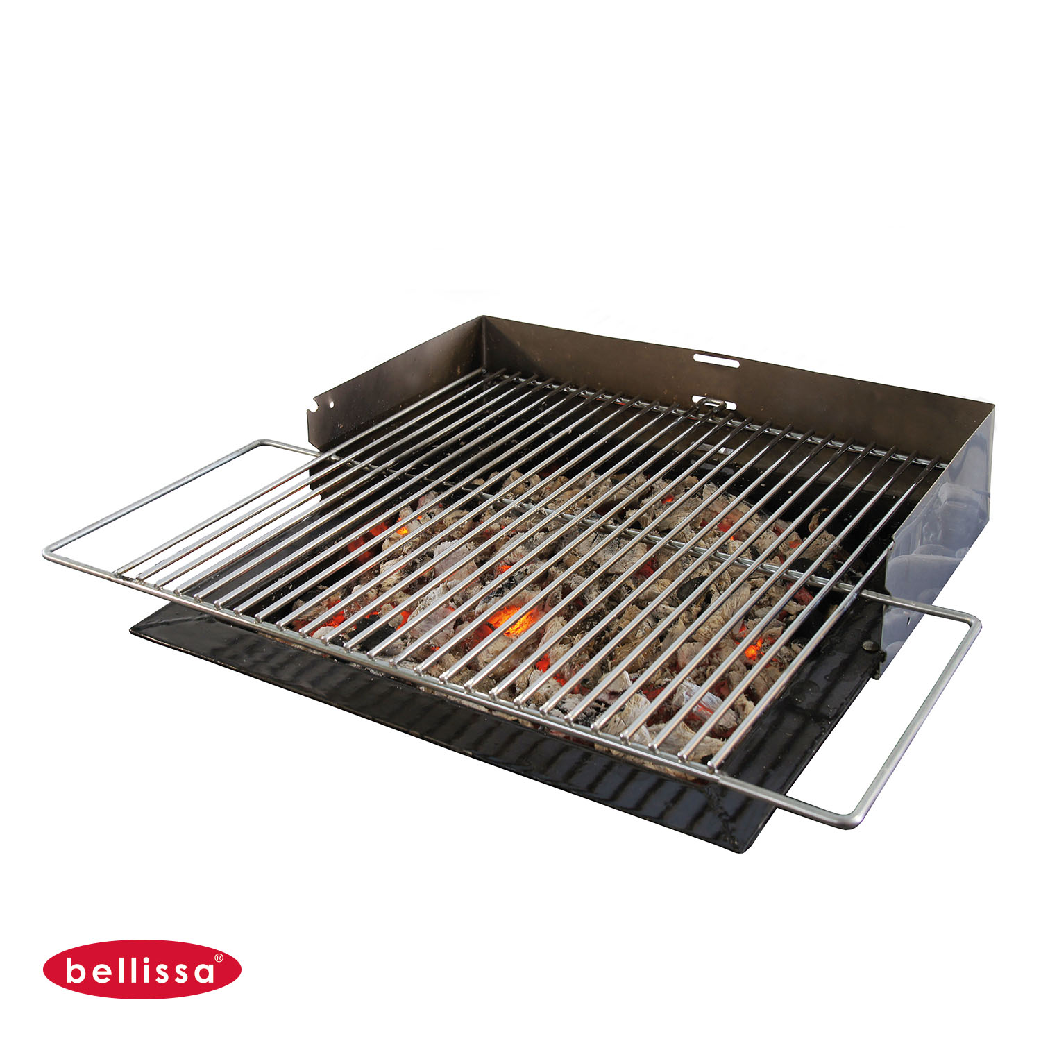 Gabione Gartengrill 400 x 0800 x 400 mm quadratisch