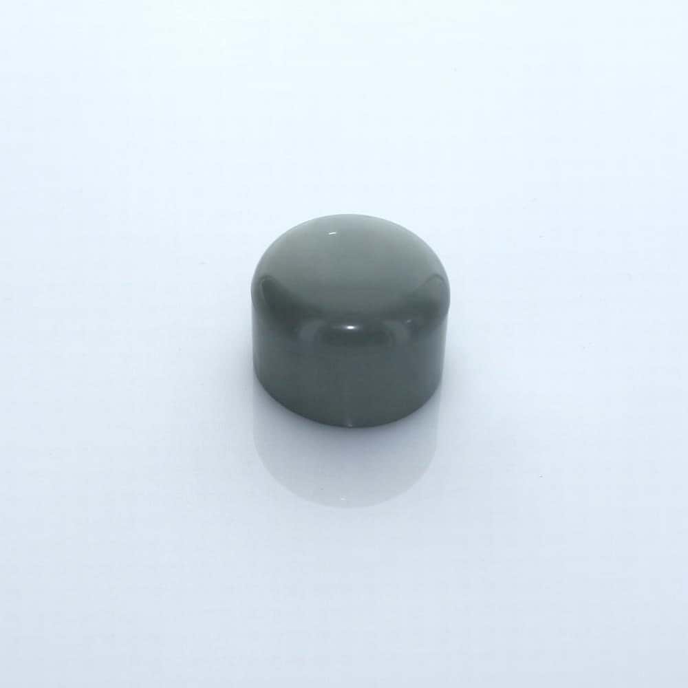 Abdeckkappe grau Ø 42 mm Kunststoff