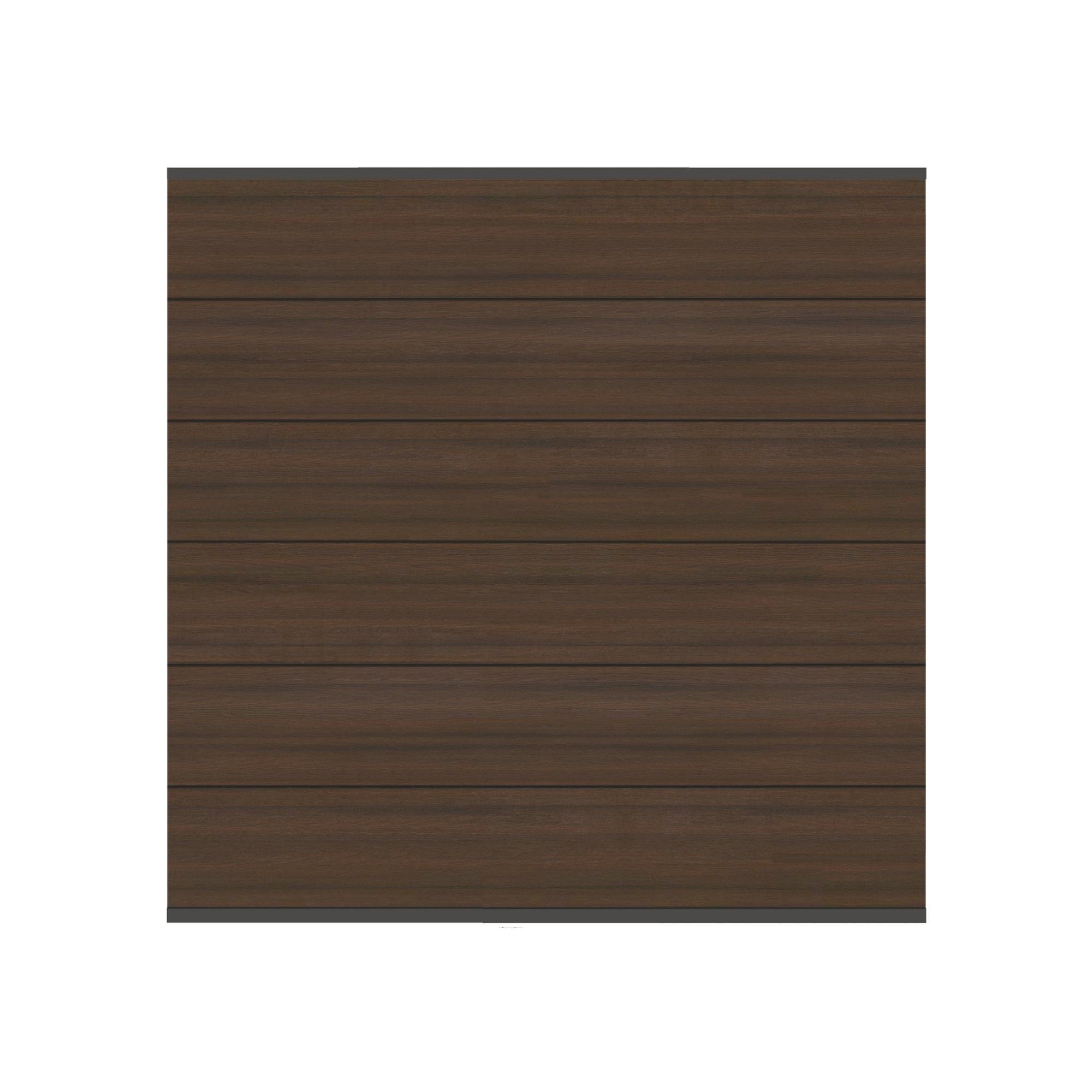 Sichtschutz WPC Platinum XL 1780 x 1830 mm braun