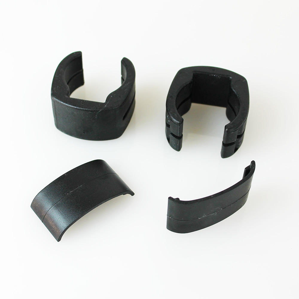 Fix-Clip-Pro Drahthalter, für Pfosten 34 mm schwarz