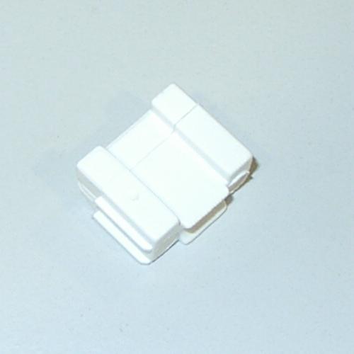 Klemmkeil UNI 6,3 MM, weiß