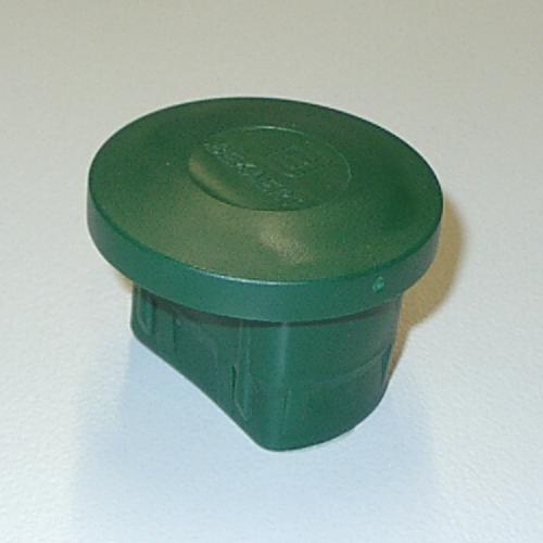 Bekaclip® Abdeckkappe für Pfosten Ø 48 mm Kunststoff grün