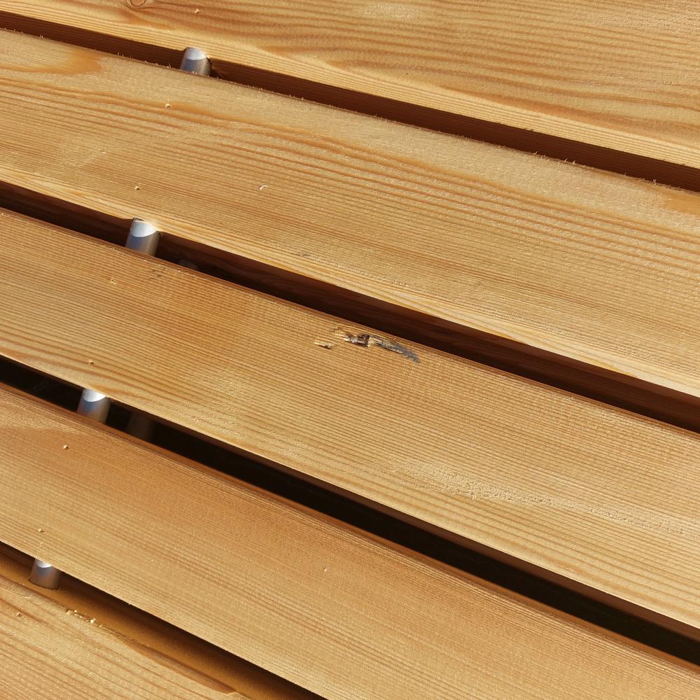 Holz Sichtschutz Lärche 1800 x 1800 mm
