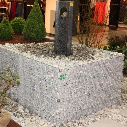 Gabione Hochbeet 2500 x 600 x 1200 mm enge Maschung