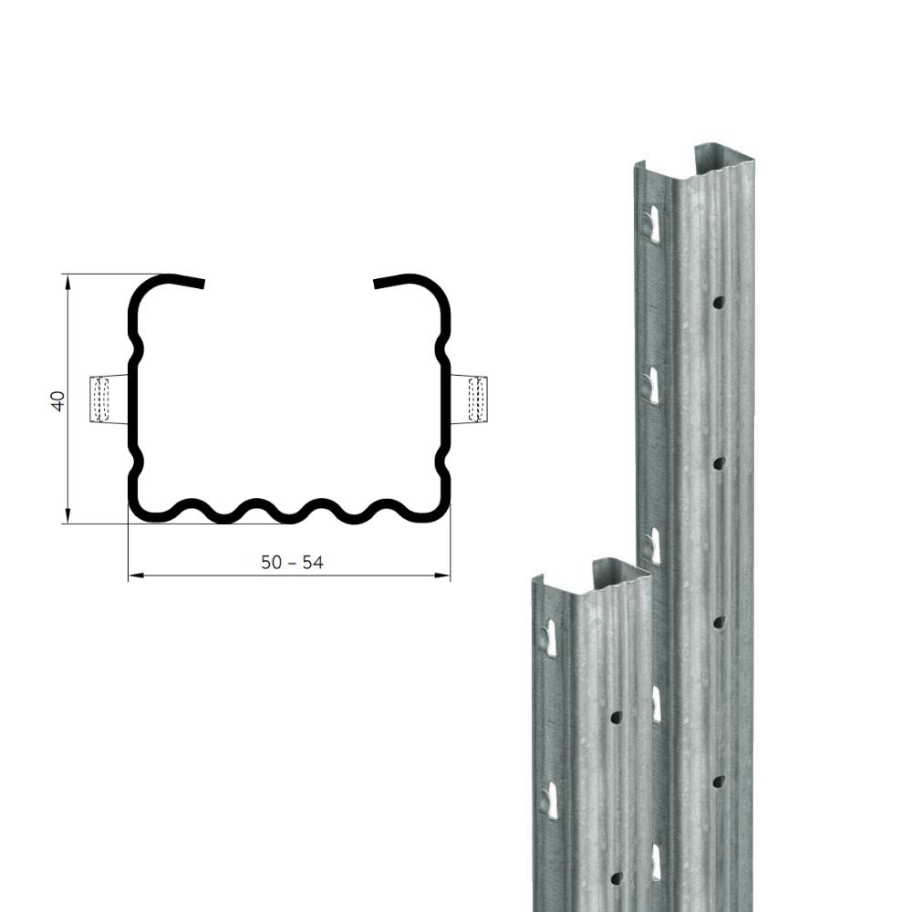 Weinbergpfosten 2,65 m - Leova® S-Plus 50/40 mm