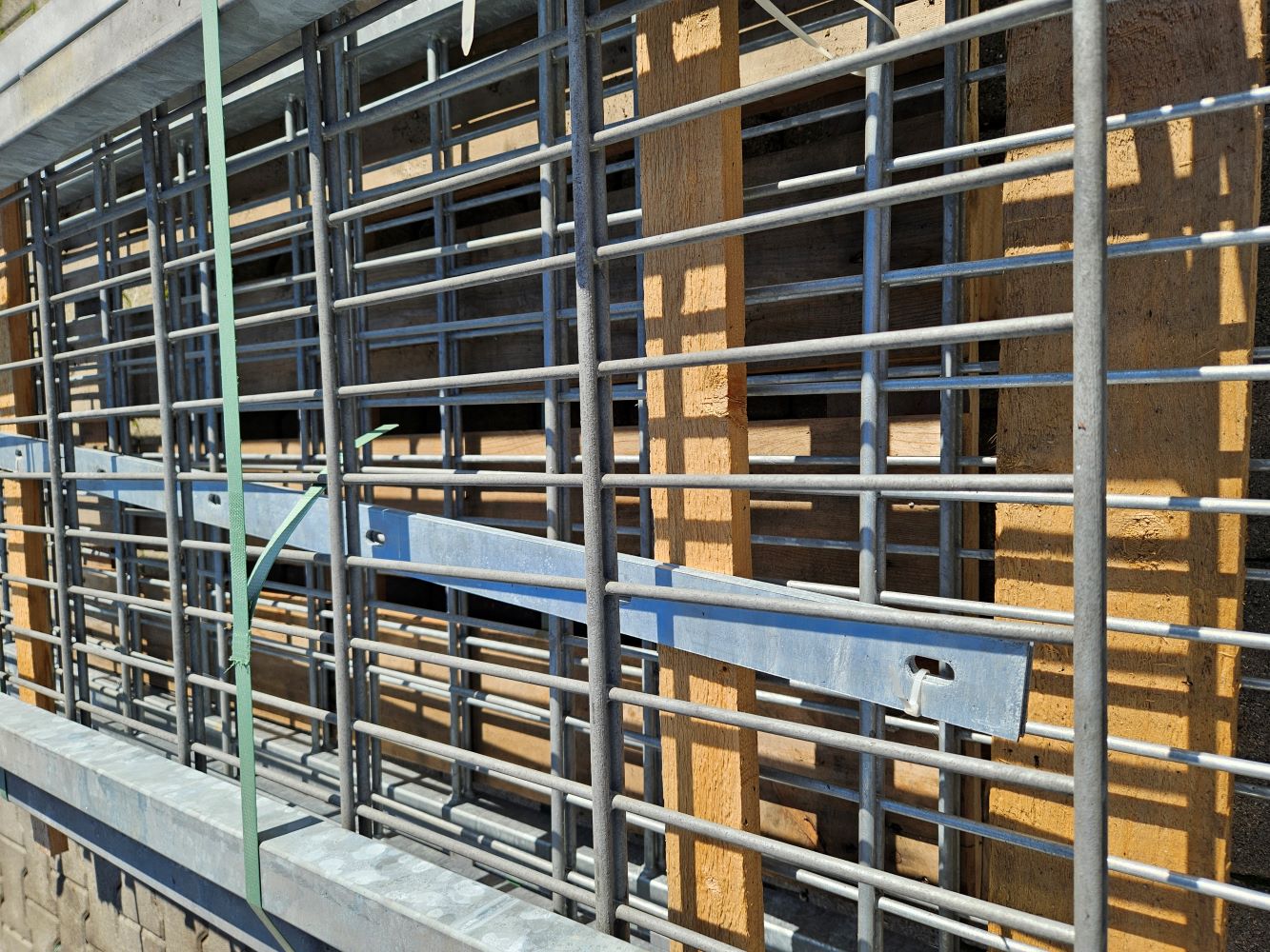 Brennholzunterstand B-WARE 1260 x 1800 x 700 mm Grundelement 