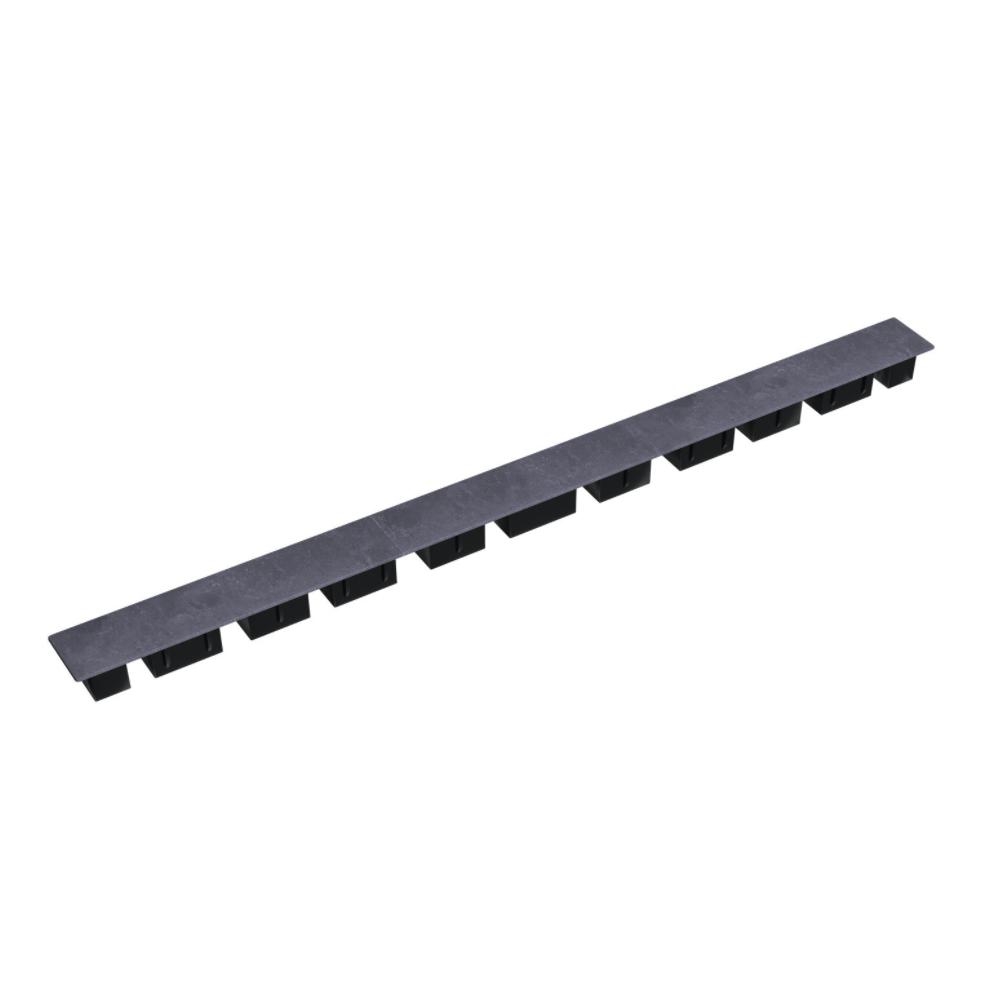 Sichtschutz Palisade Abdeckkappe - Schiefer