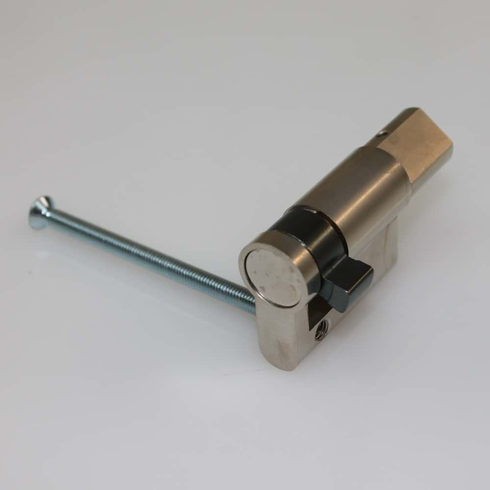 Profilzylinder Dreikant 9,8 mm 30,5 mm Edelstahl