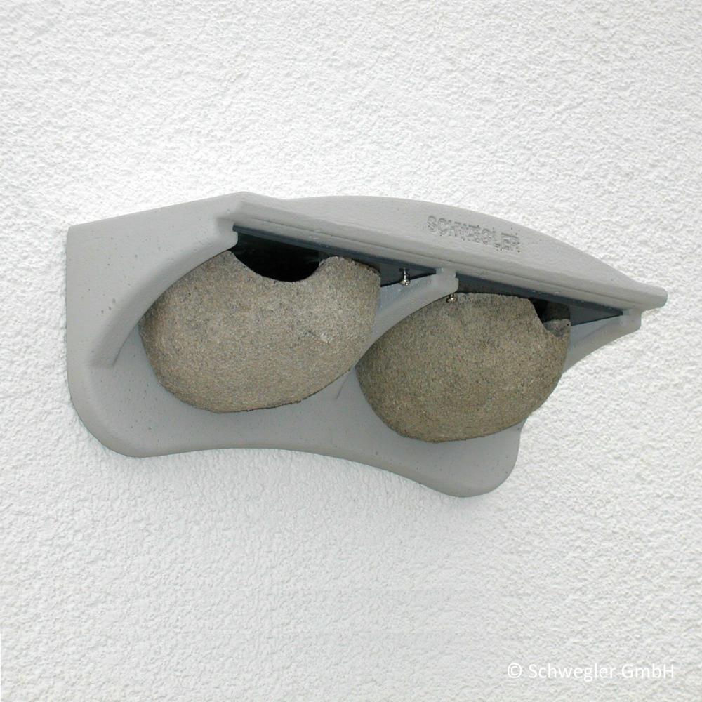 Mehlschwalbennest 11 Fassadennest