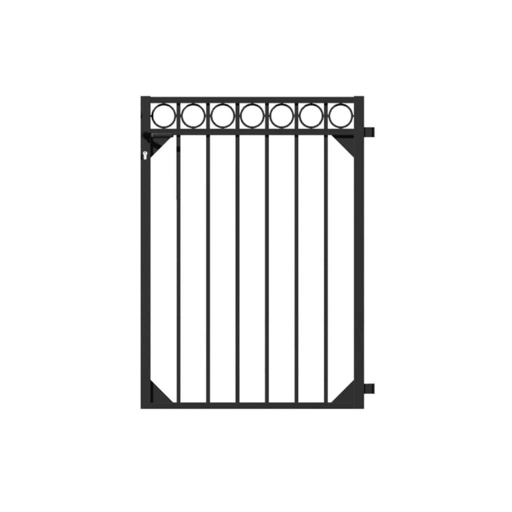 Zaun BREISGAU Torflügel 1flgl 1000x1200 mm anthrazit