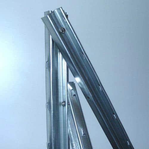 Z-Profil 2100 mm verzinkt Forstzaun