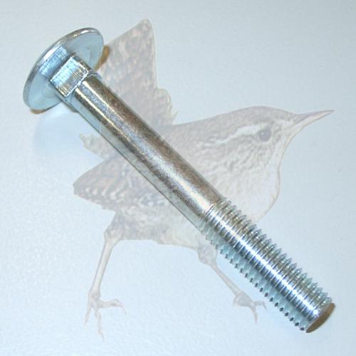 Schloßschraube M10x080 mm TG verzinkt