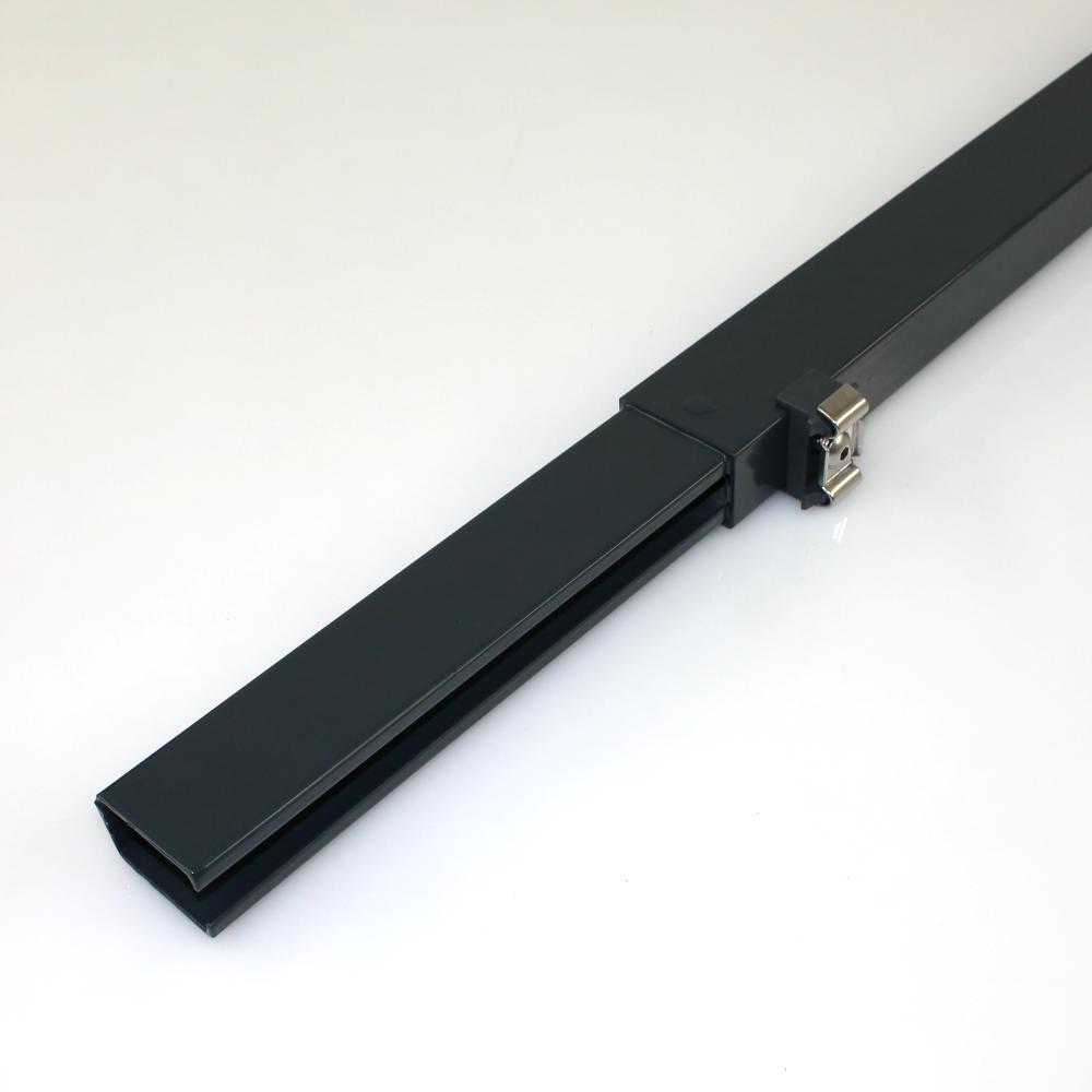 Zaunerhöhung 600 mm Pfostenverlängerung MS anthrazit