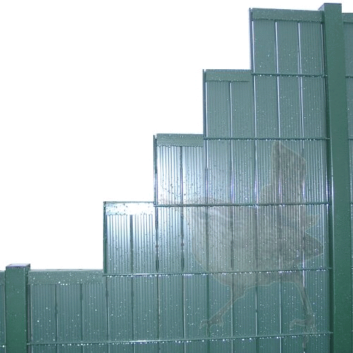 Sichtschutz 1800-1000x0900 mm Treppe grün
