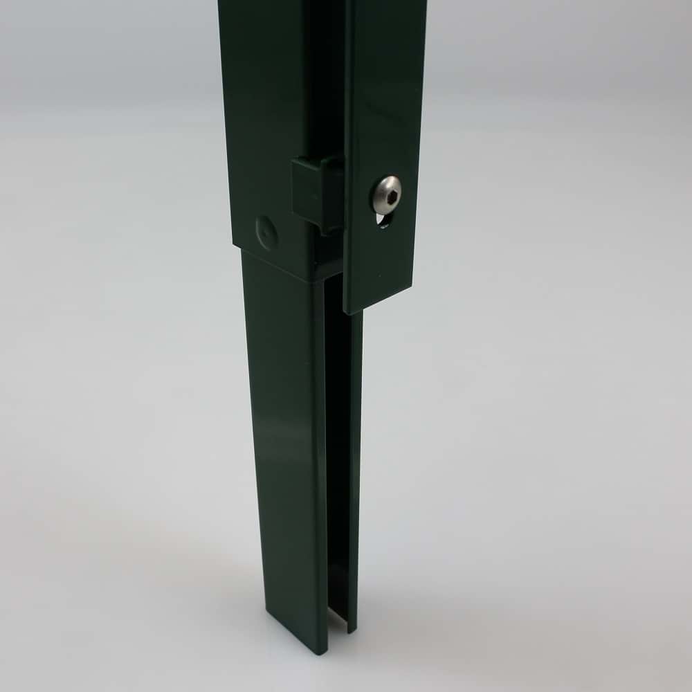 Zaunerhöhung 800 mm Pfostenverlängerung HS grün