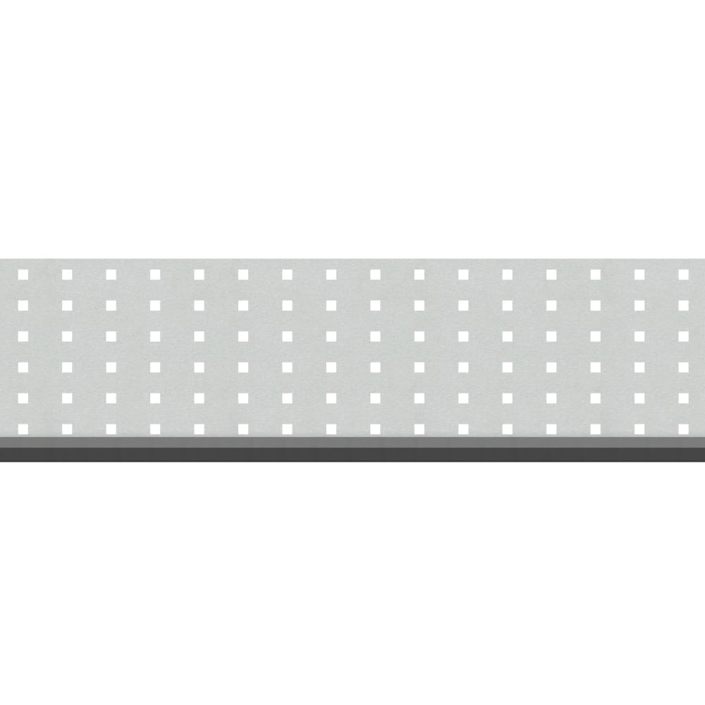 Sichtschutz Dekorprofile Silber Gamma 150 mm