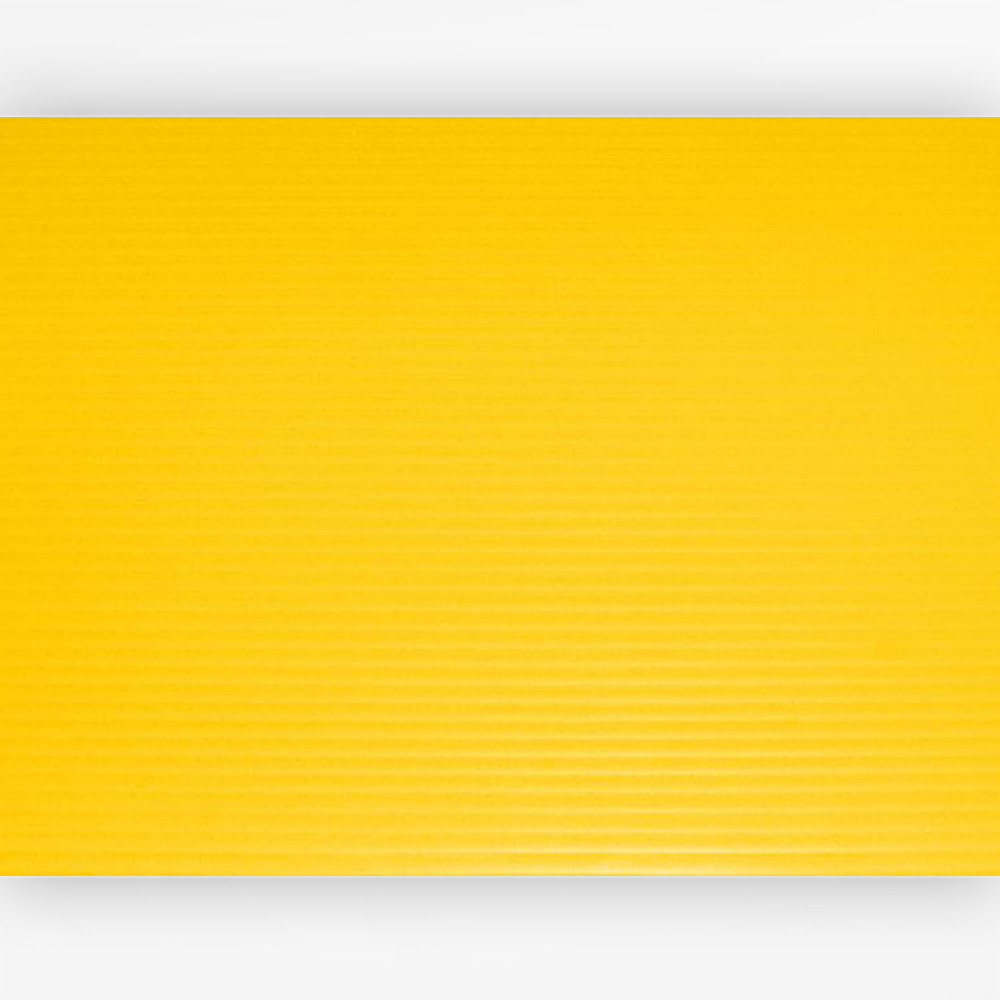 Der stabile Sichtschutzstreifen 190 x 2520 mm, Verkehrsgelb