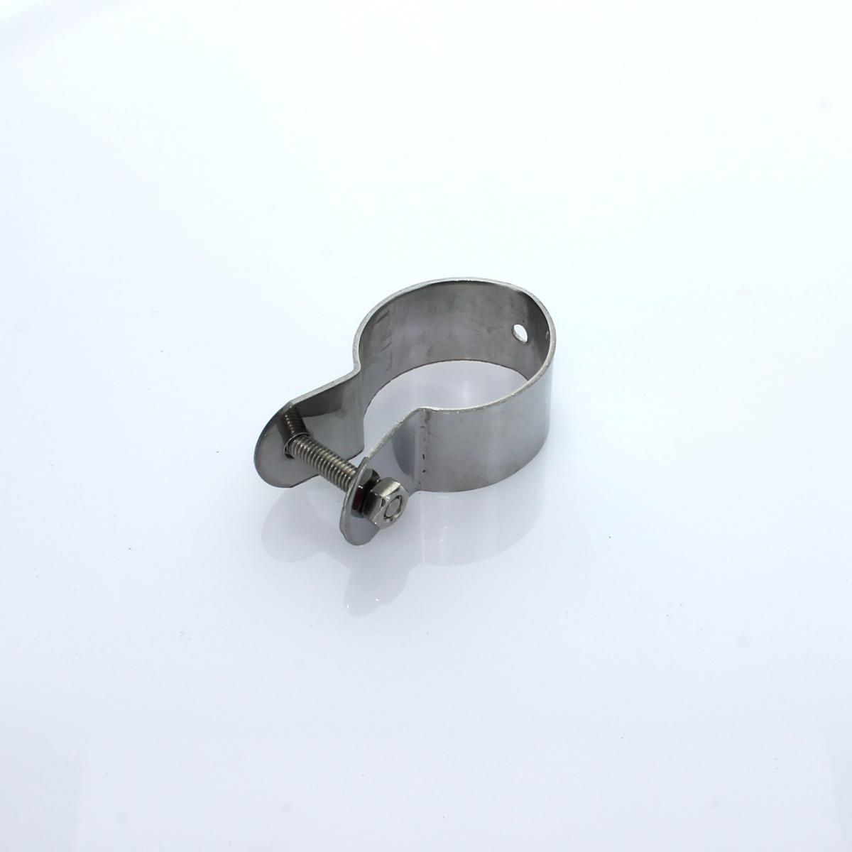 Schelle Ø 042 mm Edelstahl mit Maschinenschraube