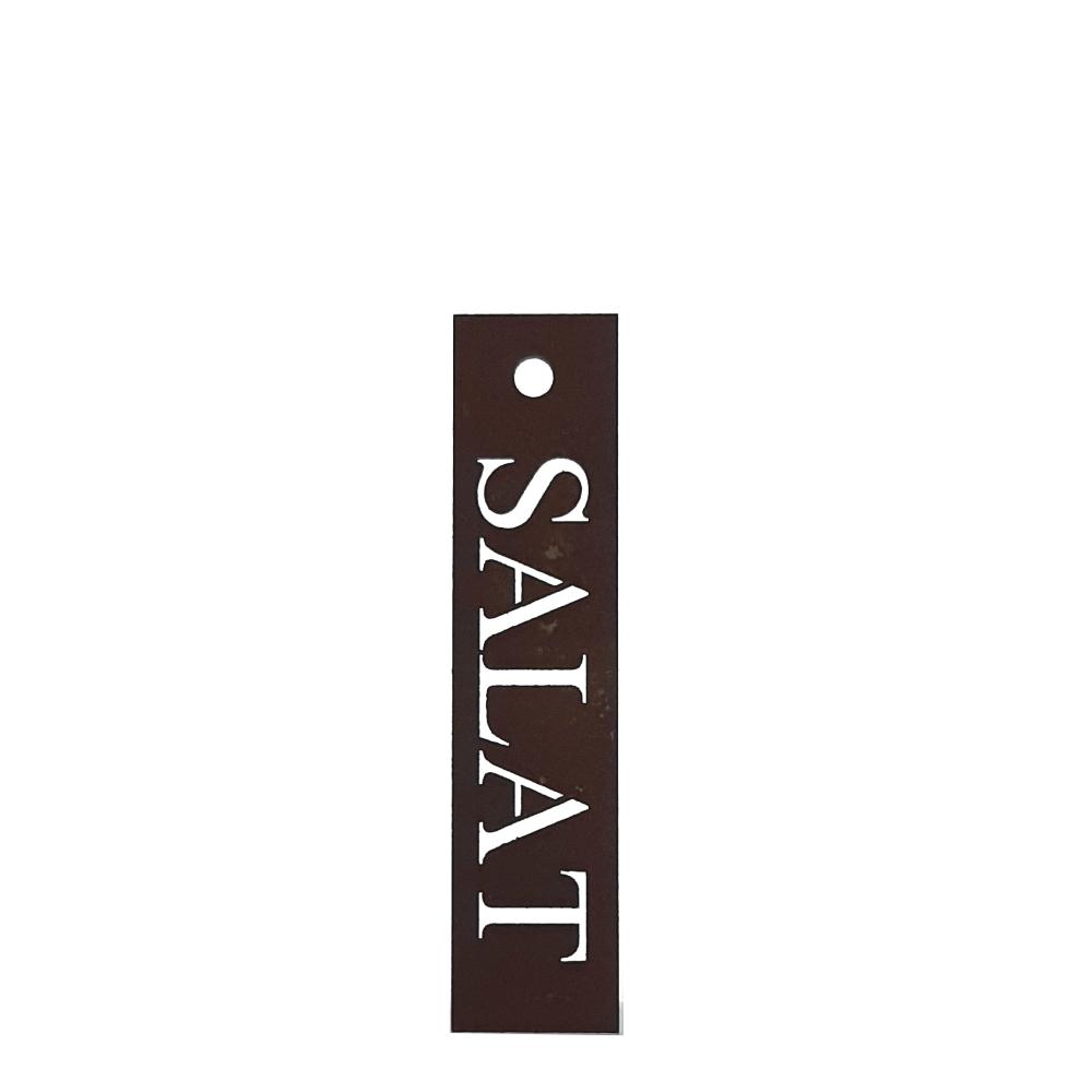 Rost Gemüseschild Salat